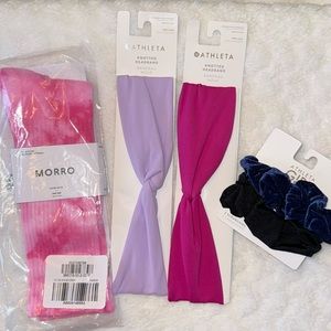 Athleta Socks, Headbands and Scrunchies